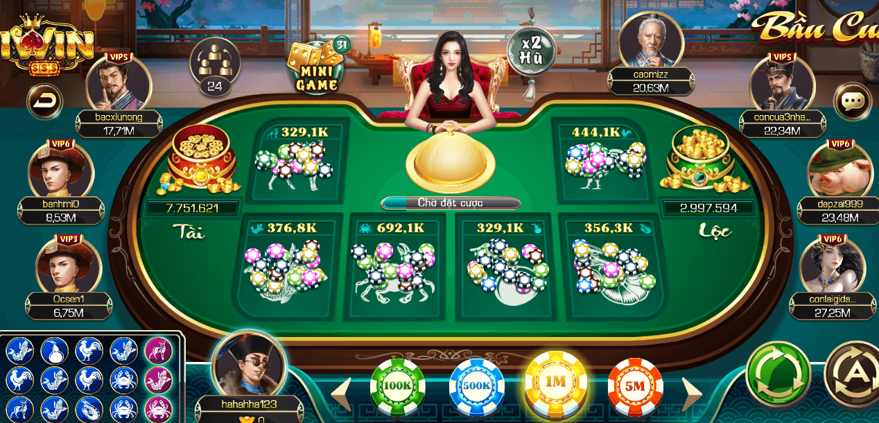 chơi Bầu Cua online